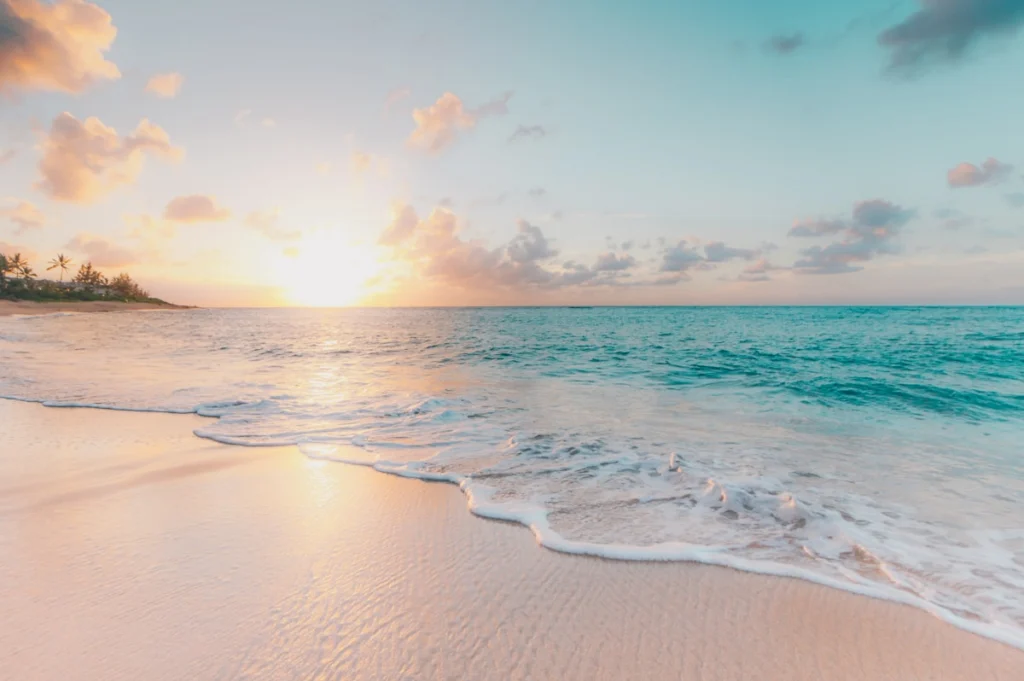 Paisagem caribenha em Aruba