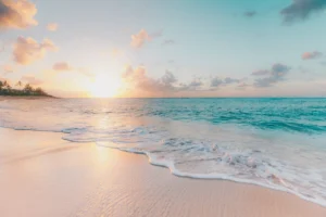 Paisagem caribenha em Aruba