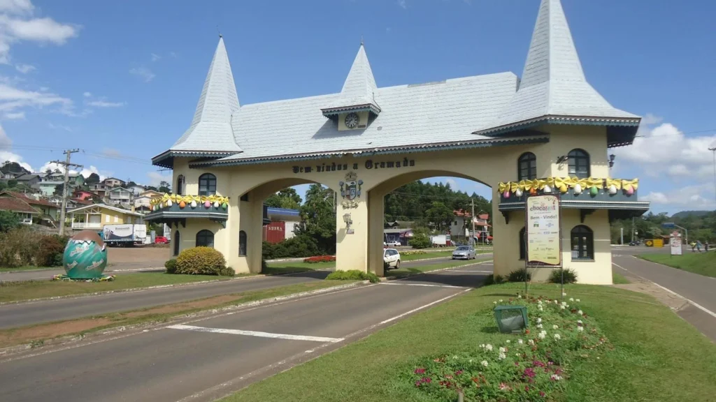 Paisagem de Gramado, na Serra Gaúcha