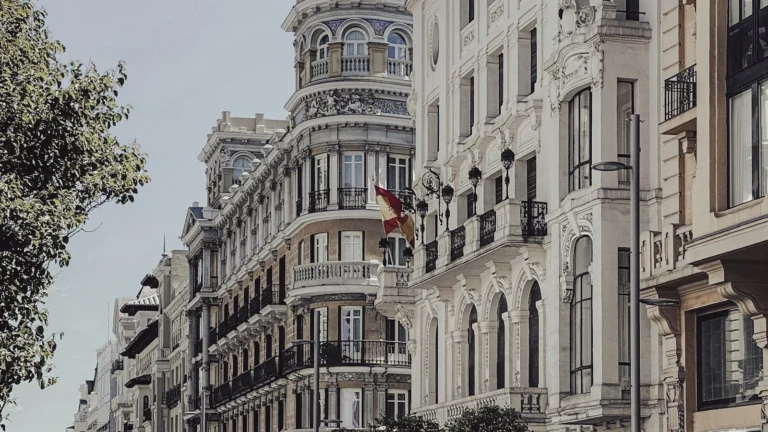 Vista de Madri, Espanha