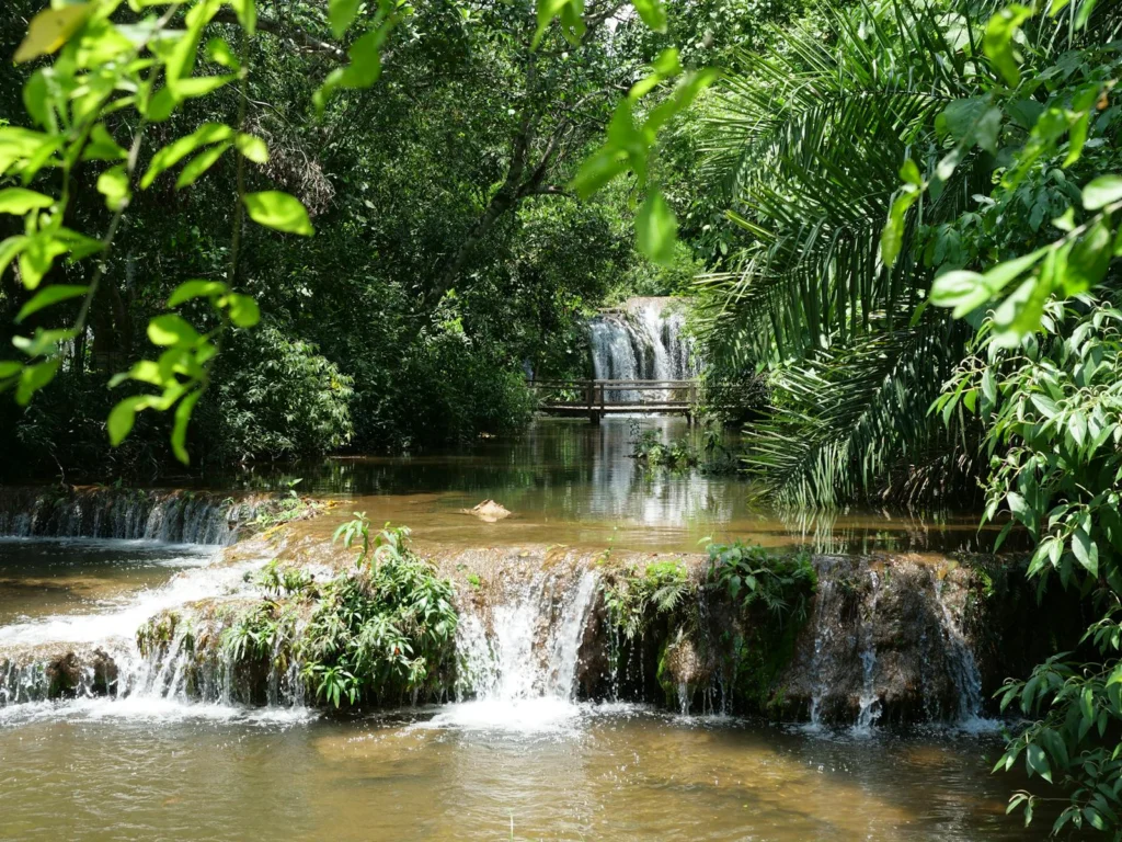 Rio de águas cristalinas em Bonito, MS