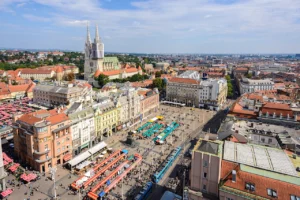Praça Ban Jelacic, Croácia