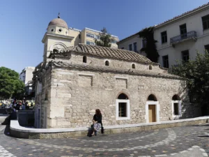Monastiraki e o mercado de pulgas, Atenas