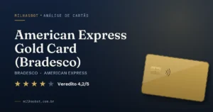 American Express Gold Card (Bradesco)