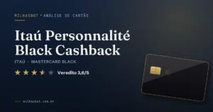 Itaú Personnalité Black Cashback