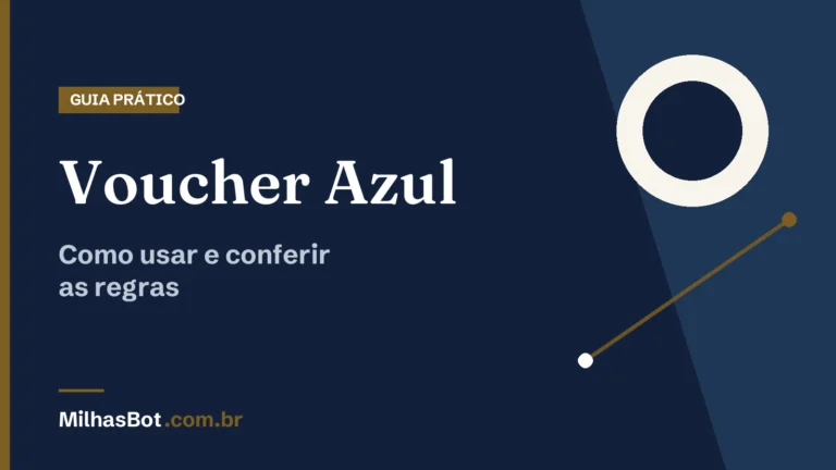 Voucher Azul: guia para usar o código e conferir as regras antes de comprar a passagem