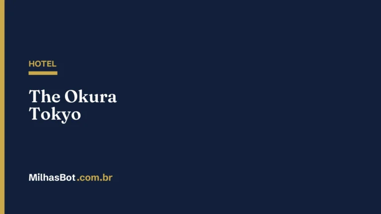 HOTEL: The Okura Tokyo
