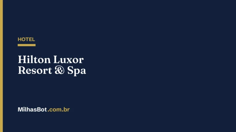 HOTEL: Hilton Luxor Resort & Spa