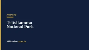 ATRAÇÃO: Tsitsikamma National Park