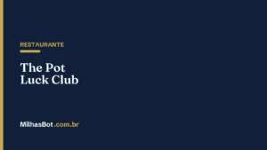RESTAURANTE: The Pot Luck Club