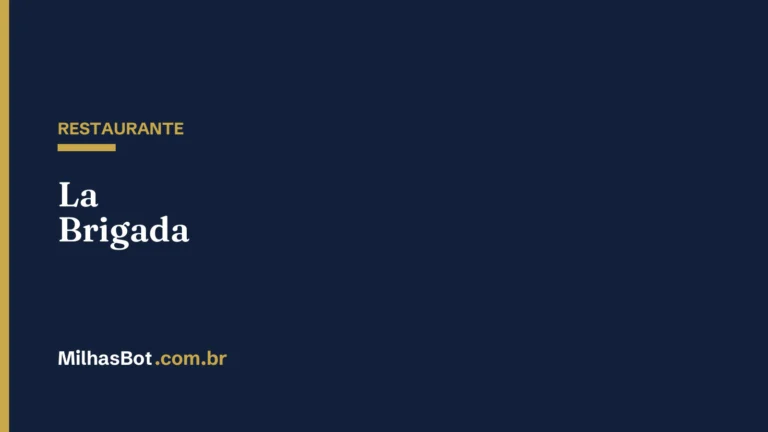 RESTAURANTE: La Brigada