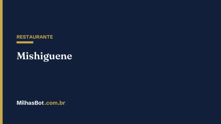 RESTAURANTE: Mishiguene