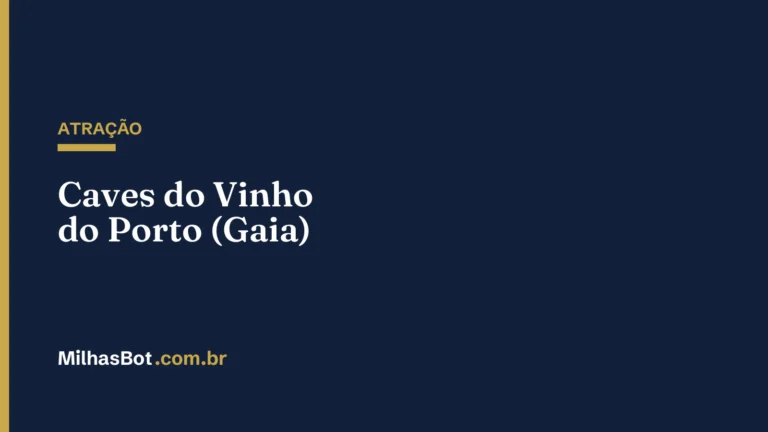 ATRAÇÃO: Caves do Vinho do Porto (Gaia)