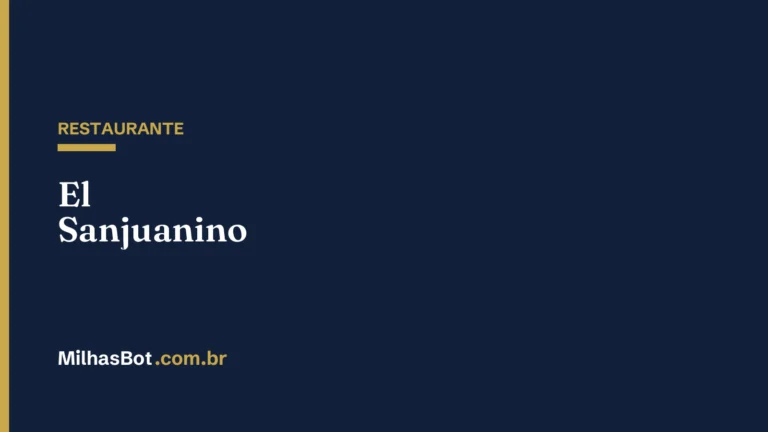 RESTAURANTE: El Sanjuanino