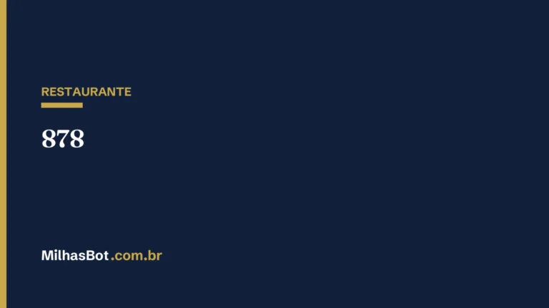 RESTAURANTE: 878