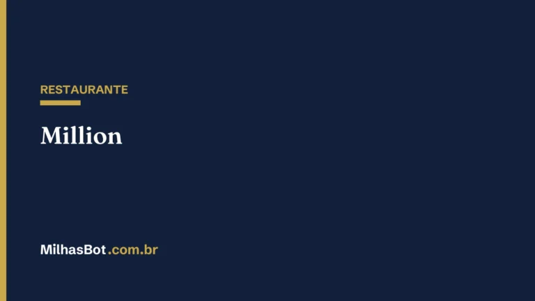 RESTAURANTE: Million