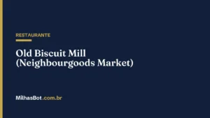RESTAURANTE: Old Biscuit Mill (Neighbourgoods Market)