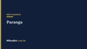 RESTAURANTE: Paranga