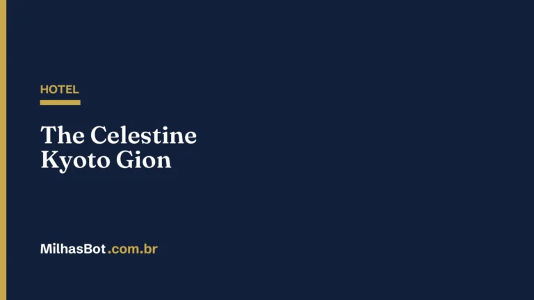 HOTEL: The Celestine Kyoto Gion
