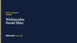 RESTAURANTE: Nishiazabu Sushi Shin