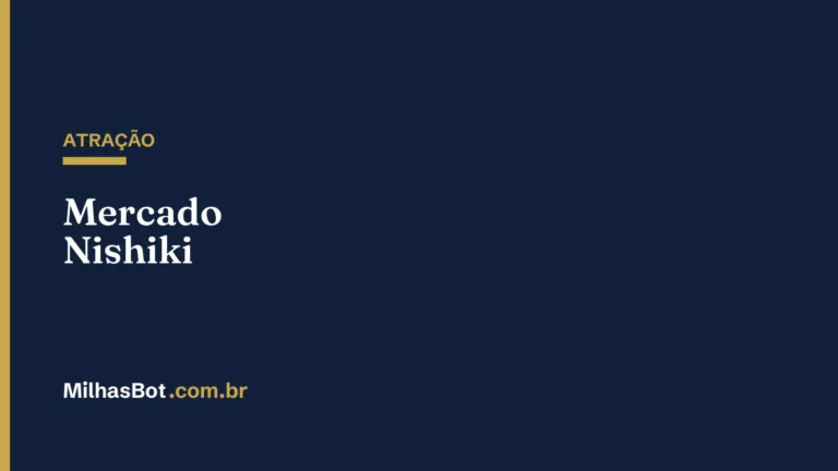 ATRAÇÃO: Mercado Nishiki