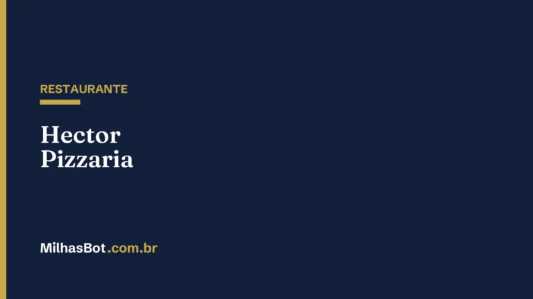 RESTAURANTE: Hector Pizzaria