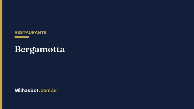 RESTAURANTE: Bergamotta