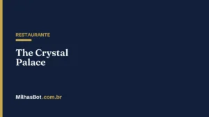 RESTAURANTE: The Crystal Palace