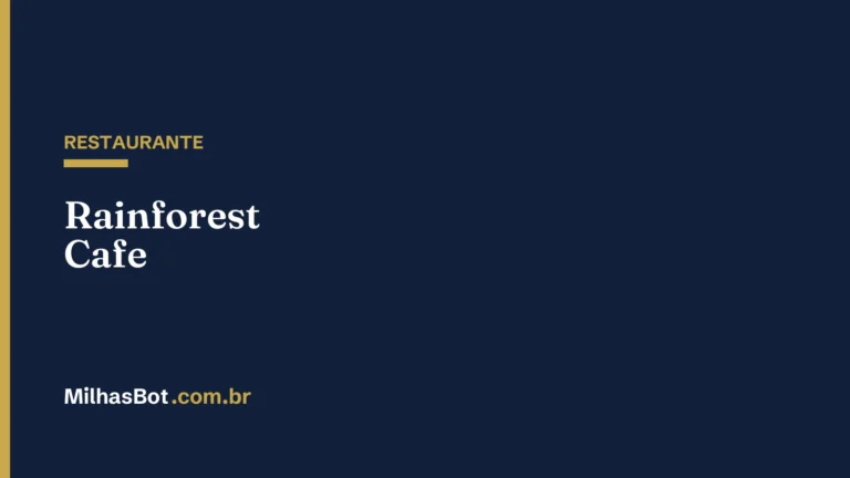 RESTAURANTE: Rainforest Cafe