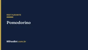 RESTAURANTE: Pomodorino