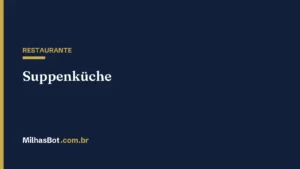 RESTAURANTE: Suppenküche