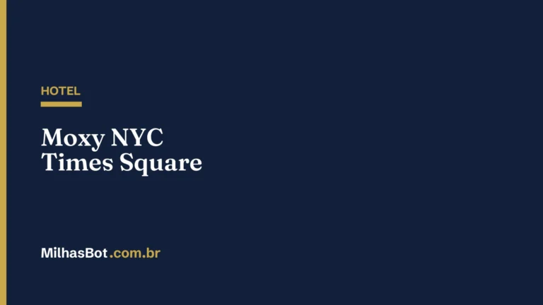 HOTEL: Moxy NYC Times Square