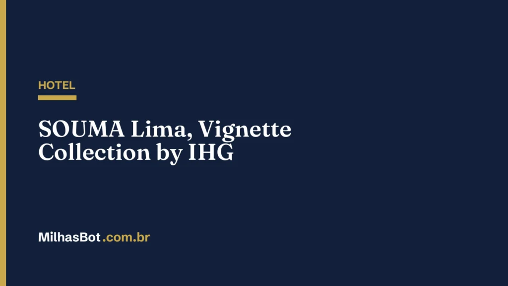 HOTEL: SOUMA Lima, Vignette Collection by IHG