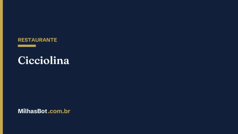 RESTAURANTE: Cicciolina