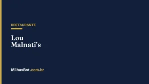 RESTAURANTE: Lou Malnati’s