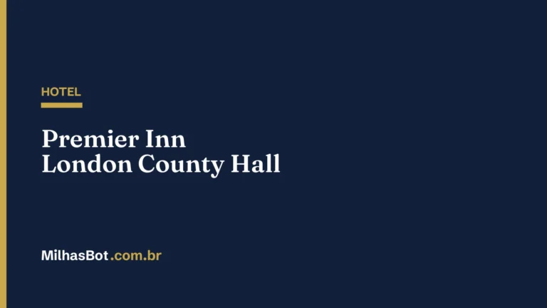 HOTEL: Premier Inn London County Hall