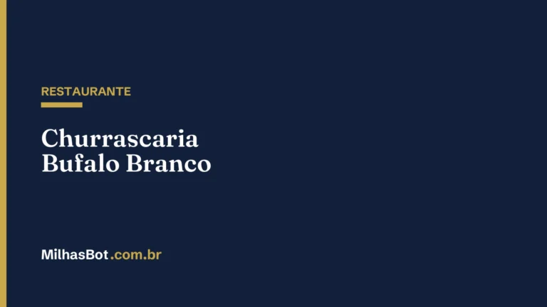 RESTAURANTE: Churrascaria Bufalo Branco