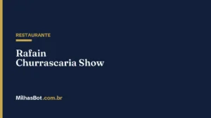 RESTAURANTE: Rafain Churrascaria Show