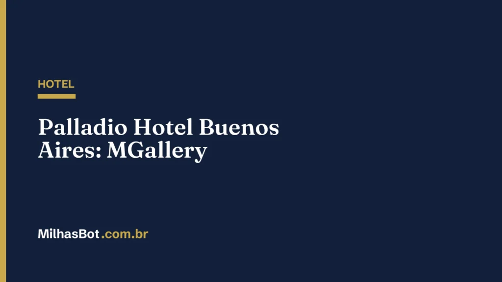 HOTEL: Palladio Hotel Buenos Aires: MGallery