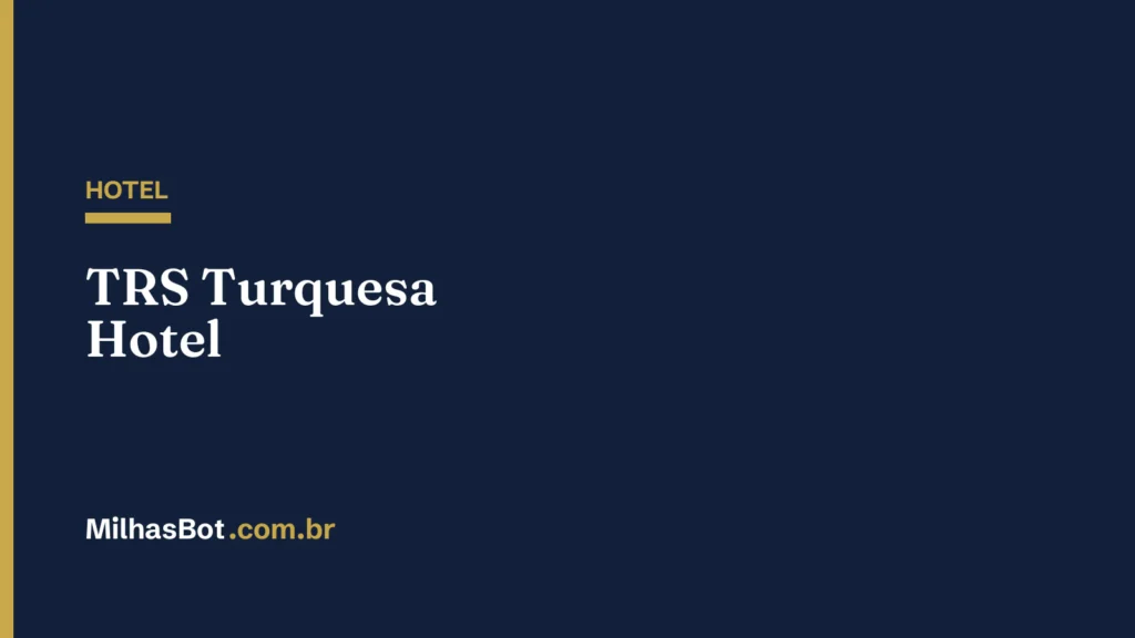 HOTEL: TRS Turquesa Hotel
