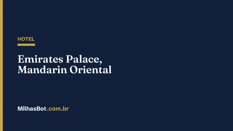 HOTEL: Emirates Palace, Mandarin Oriental
