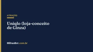 ATRAÇÃO: Uniqlo (loja-conceito de Ginza)