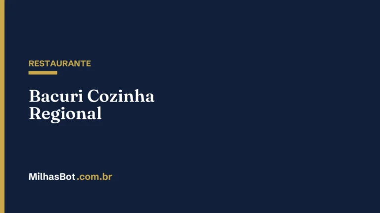 RESTAURANTE: Bacuri Cozinha Regional