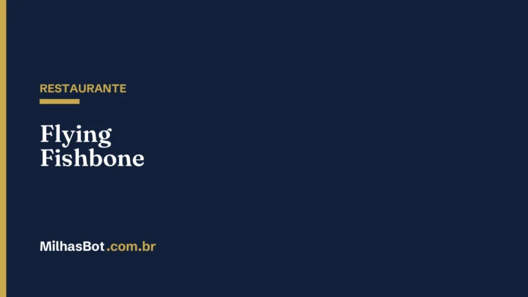 RESTAURANTE: Flying Fishbone