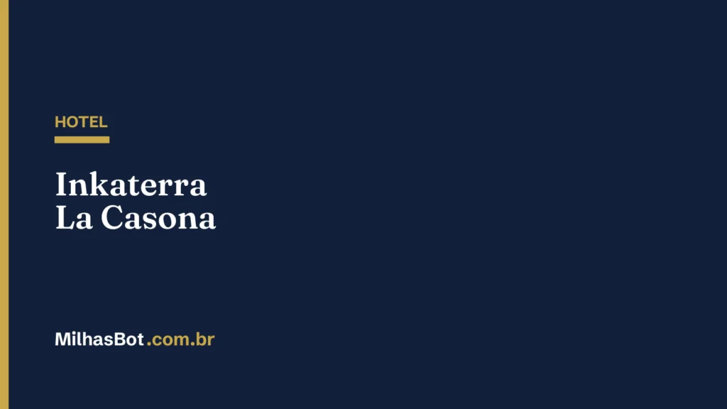 HOTEL: Inkaterra La Casona
