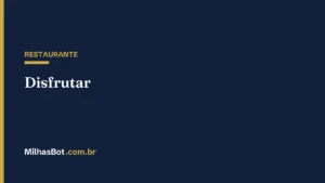 RESTAURANTE: Disfrutar