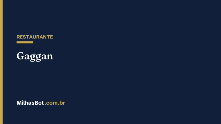 RESTAURANTE: Gaggan