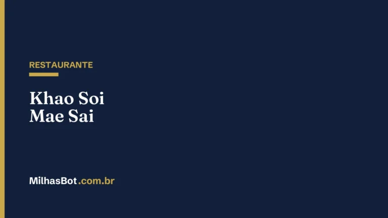 RESTAURANTE: Khao Soi Mae Sai