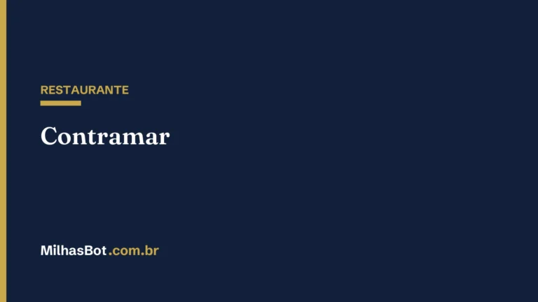 RESTAURANTE: Contramar