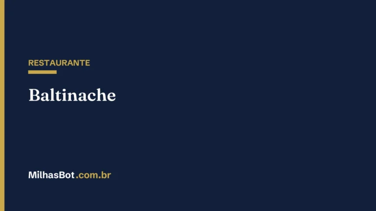 RESTAURANTE: Baltinache